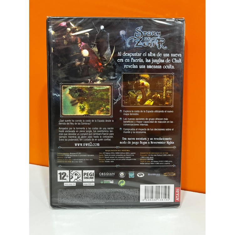 Juego Pc Neverwinter nights 2 / Storm of Zehir.