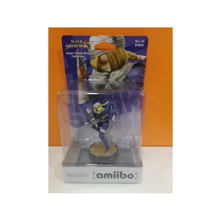 Super Smash Bros Sheik No.23 Amiibo
