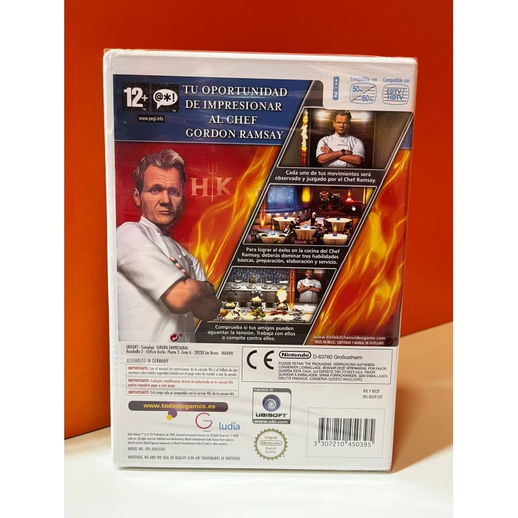 Juego WII - Hell`s Kitchen (Precintado)