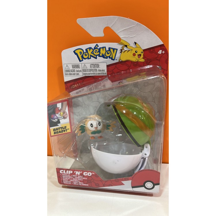 Rowlet + Nido Ball Pokemon