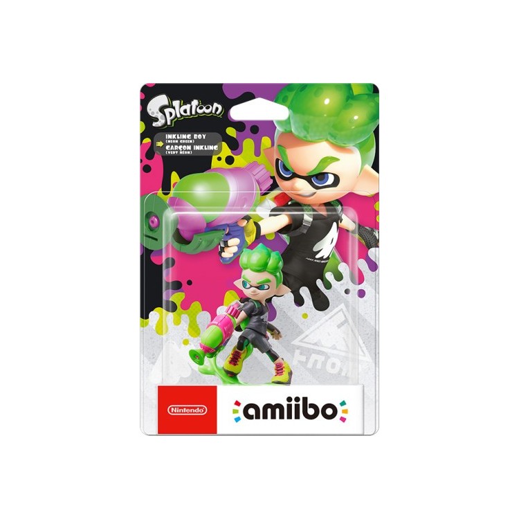 MUÑECO AMIIBO INKLING CHICO SPLATOON