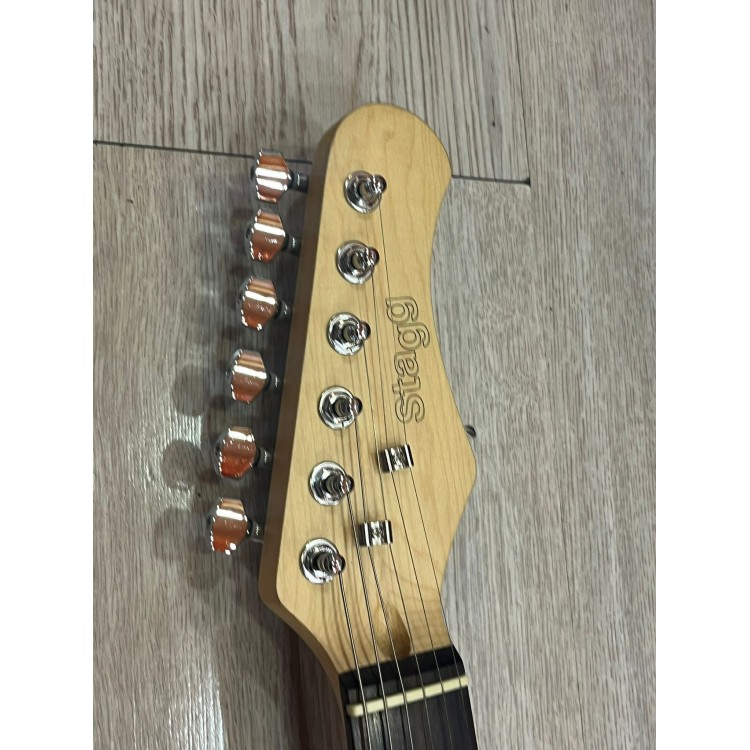 Guitarra Electrica Stagg Negra
