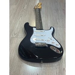 Guitarra Electrica Stagg Negra