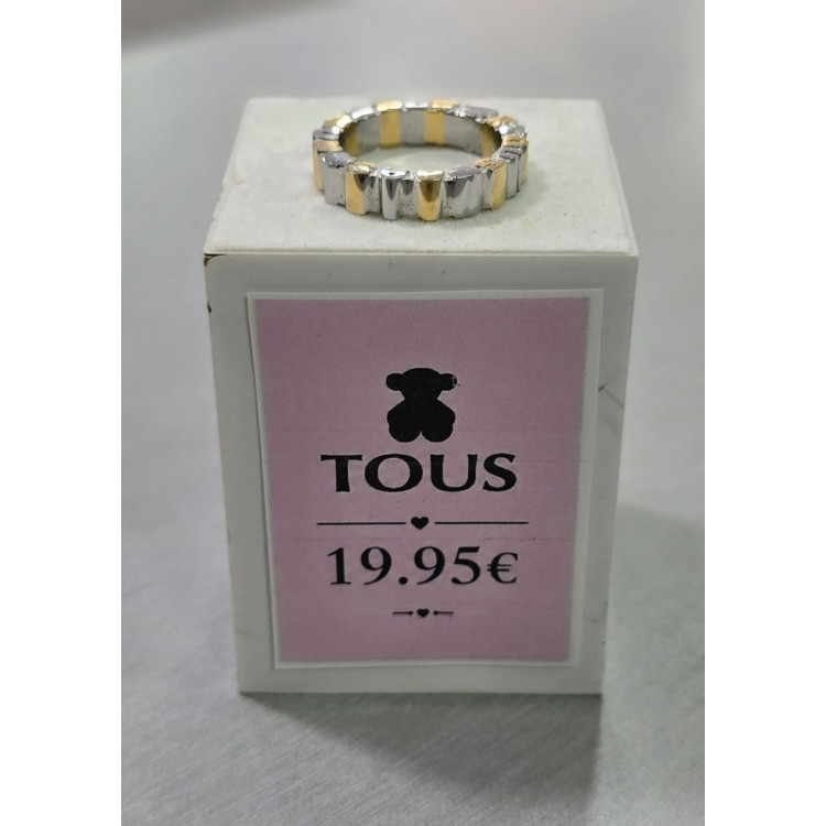 ANILLO TOUS DORADO Y PLATEADO