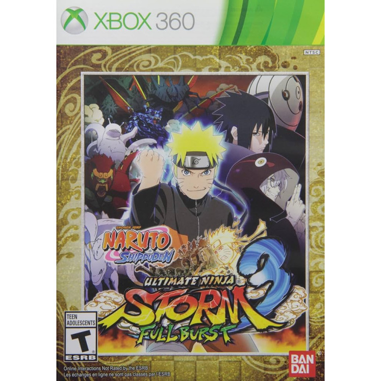 NARUTO SHIPPUDEN ULTIMATE NINJA STORM 3 XBOX 360 (PRECINTADO)